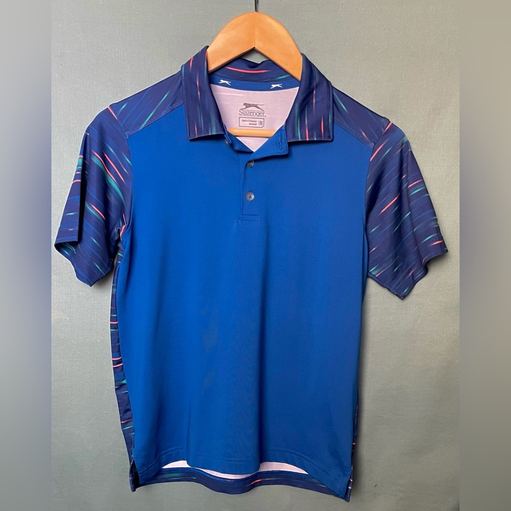 Boys Slazenger Dry Fit Golf Polo- Youth Medium